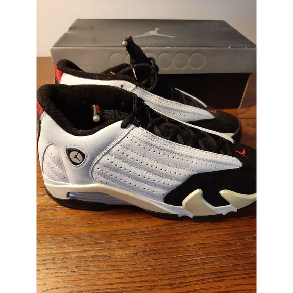 NEW Air Jordan 14 Retro GS Black Mens Size 6.5y main image 10